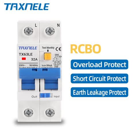 rcbkk106a|RESIDUAL CURRENT CIRCUIT BREAKER WITH OVERLOAD .